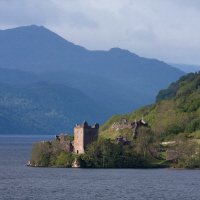 Urquhart Castle en Loch Ness